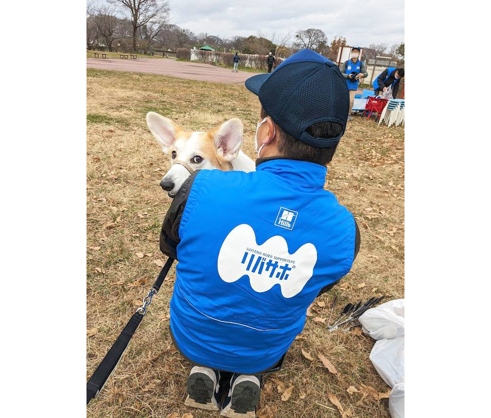リバ犬清掃活動の様子3